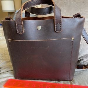 Portland Leather Goods Mini Crossbody in Kodiak